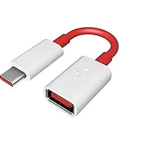 A3sprime™ USB C Type OTG Cable Compatible for Redmi Note 8 Pro, Redmi Note 7 Pro, Redmi Note 8, Redmi 8A, Mi A3