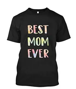 HAMERCOP Womens Best Mom Ever Happy Mother's Day Unisex T-Shirt Long Sleeve Sweatshirt Hoodie Black