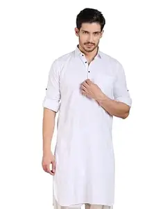 Rajubhai Hargovindas Men's Premium Pathani Kurta