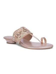 Liberty STY-43 Womens Fashion Sandal 38EURO (PEACH)