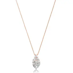 Hot And Bold Love Heart Shape Valentine Pendant Western Dainty Necklace for Girls And Women with Extendable Chain. Statement Minimal Fashion Jewellery.