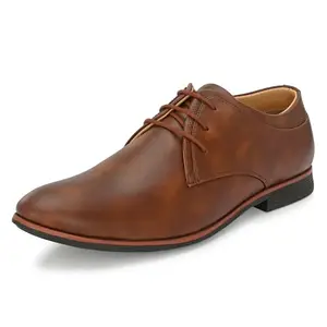 Centrino Tan Formal Shoe for Mens 64058