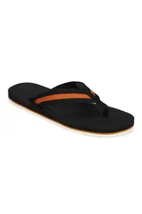 Louis Philippe_Mens_Sandal_(LPSCDRGFS30038_Black With Orange_42)