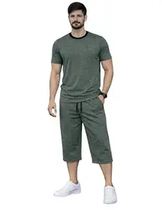 Mack Jonney Men's Polyester Lycra Tracksuit | Lightweight Sports & Gym Wear | Comfortable Running & Training Track Suit for Men-MJ-186