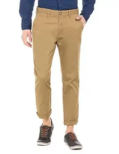U.S. Polo Assn. US Polo Association Men's Regular Mid Rise Casual Trousers