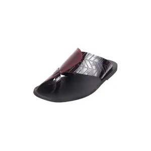 Mochi Men's Wine Stylish Slipper Sandals UK/9 EU/43 (16-865)