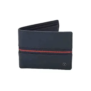 Van Heusen Solid Leather Men Formal Two Fold Wallet (Brown, FRSZ)