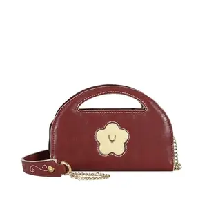 HIDESIGN Women's Western (RED/Vanilla/Marsala)