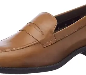Lee Cooper Men's LC4490D Leather Casual Shoes for Men_Cognac_41
