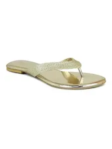 Inc.5 Women's Casual Slip-On Gold