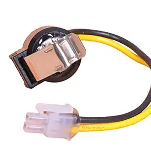 PARDZWORLD Bimetal Suitable for Whirlpool Refrigerators-with Connector-Color-Black.(Match & Buy).