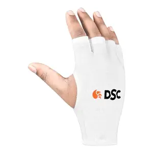 DSC Attitude Fingerless Cotton Cricket Batting Inner Gloves for Mens, Size - Youth