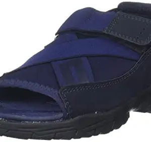 Power mens Dare Ws Black Blue Flat Sandal 8 UK (8619522)
