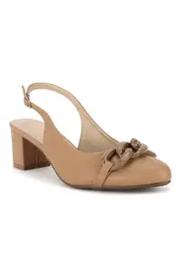 Allen Solly Women Brown Casual Heels