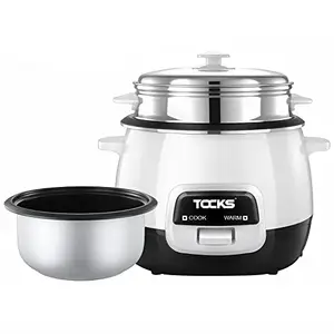 Tocks Deluxe Electric Rice Cooker 4L (White) price in India.