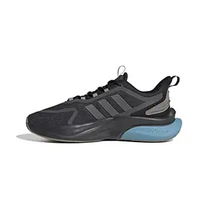 Adidas Men Synthetic Alphabounce + Running Shoe Carbon/GREFOU/SCRORA (UK-10)