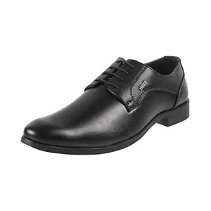 Metro Men's Black Leather Formal Stylish Lace-up Shoe UK/10 EU/44 (19-72)