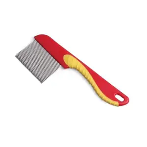 New Long Handle New Lice Treatment Comb for Head Lice/Nit Lice Egg Removal Stainless steel Long Teeth For Men Women - Color May Vary