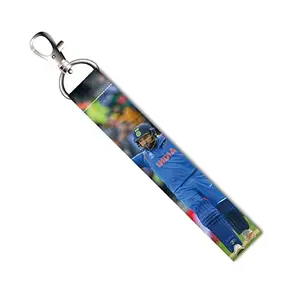 ISEE 360® Rohit Sharma Lanyard Tag with Swivel Lobster for Gift Luggage Bags Backpack Laptop Bags L X H 5 X 0.8 INCH