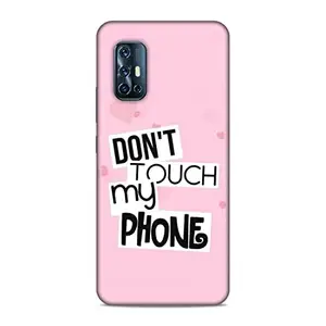 Screaming Ranngers Don’t Touch My Phone/Attitude 3D Printed Back Cover for Vivo V17