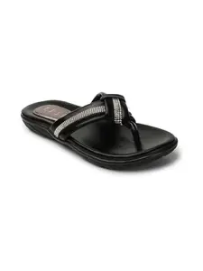 ELLE Flip Flop Sandal, Colour-Black,Size-UK 3