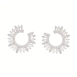 Yinara Leafy Brilliance Anti Tarnish Studs