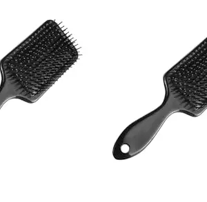 Khelni Hair Types & Styles Paddle and Round Hair Brush Straightener For Women/Men Hair Stylists Professional Styling