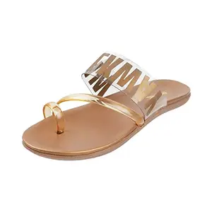 Walkway Walkway Womens Synthetic Bronze Slip Ons (Size (6 UK (39 EU))