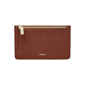 Fossil Logan Brown Leather Women's Card Case (SL7925-200)