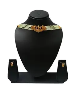 Multi-Layered Beaded Necklace for Women,87