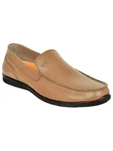 Allen Cooper Genuine Premium Leather Luxury Business Formals Shoes for Men(180421-T-9) Tan