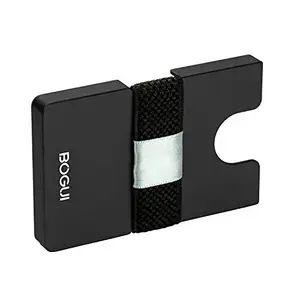 KEY SMART KEYSMART, Card Holder - BOGUI Slip Without RFID Card (Black).