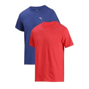 Puma Men's Solid Regular Vest (93214002_Electro Blue Red L)