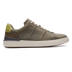 Clarks CourtLite Lo Dark Olive UK-10