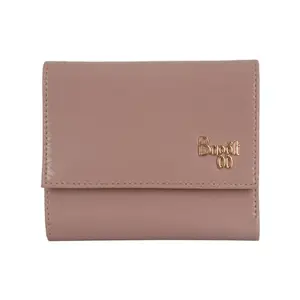 Baggit Women Pink Wallet Small Size | Ladies Stylish Purse Bag | Credit Card Money Holder
