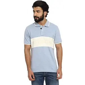 Royal Enfield Moto Dreams Polo T-Shirt Blue Mel(L) 42CM