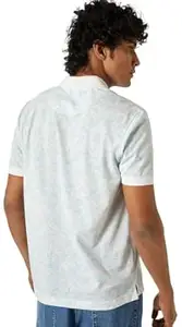 Max Men's Half Sleeves Regular Fit Printed Polo T-Shirt