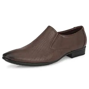 Centrino Formal Shoe for Men | Lace-Up Derby for Business & Casual Wear | Stylish Design with Comfortable Fit Craftsmanship for All-Day Support 2806-2_Brown_11