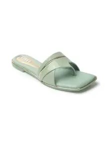 ELLE Women Sandal,Pista Green,UK-7