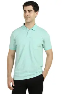 Allen Solly Men's Regular Fit T-Shirt (ASKWQRGFZ74056_Green