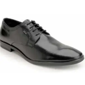 Lee Cooper Men's LC6195E Leather Formal Shoes_Black_44EU