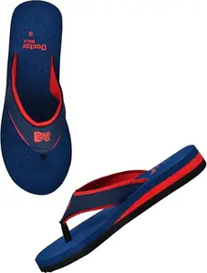 Doctor Walk Flip Flop for Women | Soft Comfortable | Breathable | Fashionable | Stylish | Trendy | Super soft | Lightweight | Anti-Slip Sole | Indoor & Outdoor | (DT-032) (Blue-06)