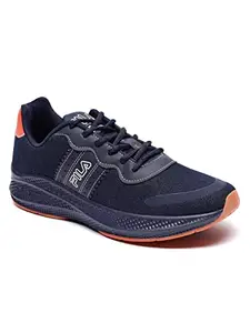 FILA Mens Grand ACE Denim Pea/RST ORG Casual Shoes 11010547 11