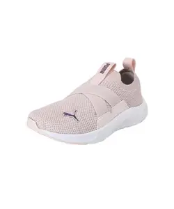 Puma Womens Luft WNS Purple Pop-Frosty Pink-White Running Shoe - 4 UK (31060503)