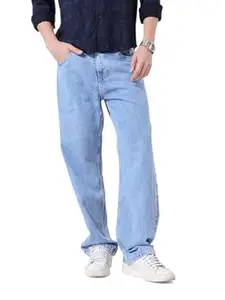 The Indian Garage Co Men Relaxed Fit Solid Mid-Rise Jeans