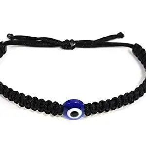 Evil Eye Adjustable Black Thread Bracelet avoid negative energy for girls boys men women