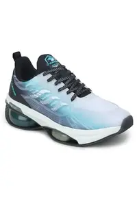 ABROS Men's Hoster ASSG1467 Sports Shoes_L.Grey/Sea Green_6UK