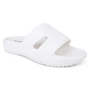 Hygear Men's GE-1012 White Comfortable Stylish Daily Use Slider UK/India-10