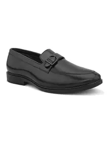 Prolific Men's CEO Formal Slip-On Shoes | Perfect for Formal, Business Black