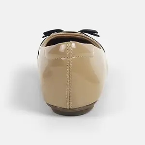 Mochi Women's Beige Slip On Closure Casual - Slip On with Flat Sole UK/5 EU/38(31-886)